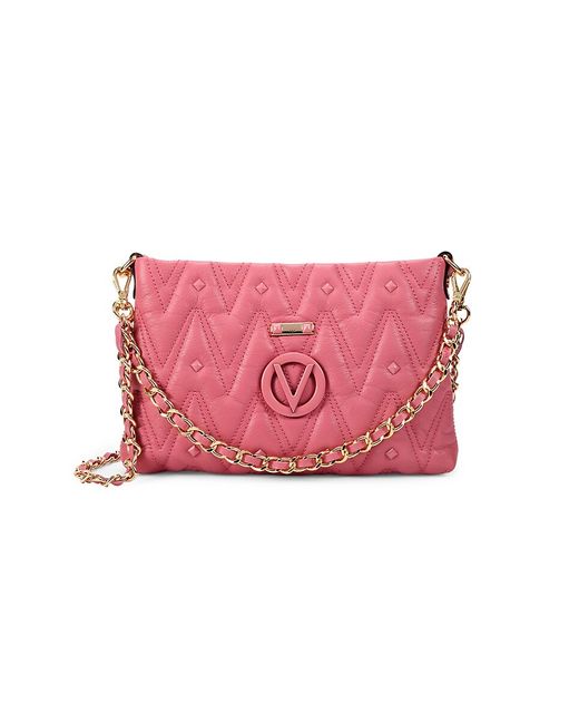 Valentino Bags by Mario Valentino Leather Chain Shoulder Bag