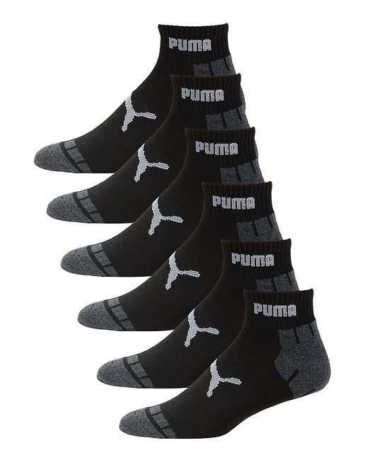 Primrose Valley Puma 6-Pair Logo Crew Socks