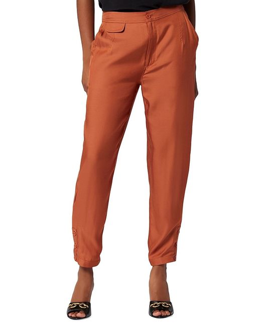 Equipment Rayder Twill Silk Blend Tapered Pants