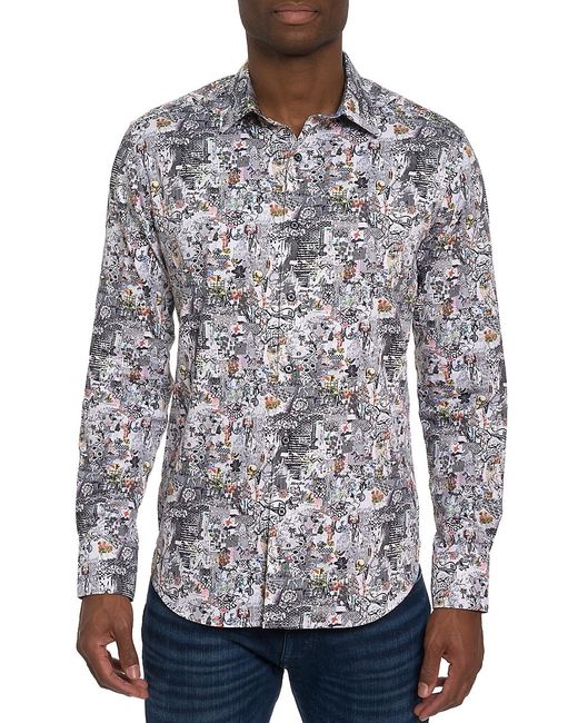 Robert Graham Medieval Times Classic Fit Graphic Shirt