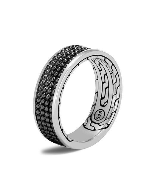 John Hardy Chain Collection Classic Rhodium-Plated Sterling Silver Ring