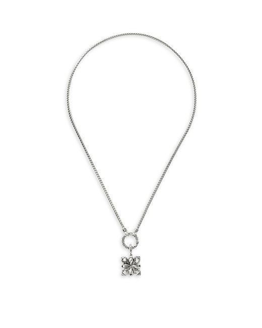 John Hardy Classic Chain Sterling Pendant Necklace