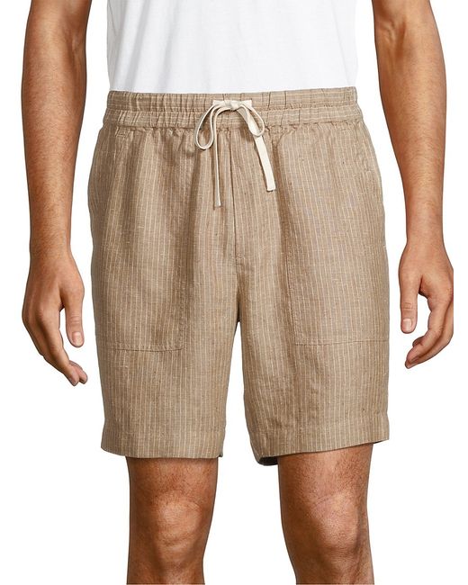 Vince Striped Drawstring Shorts