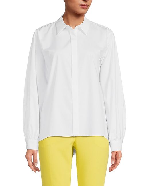 Calvin Klein Solid Button Down Shirt