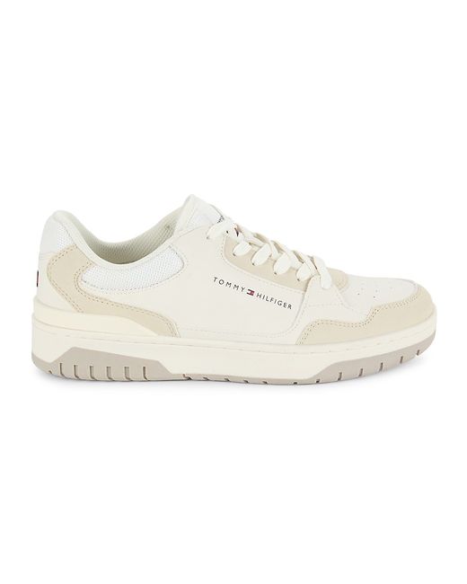Tommy Hilfiger Faux Leather Low Top Sneakers