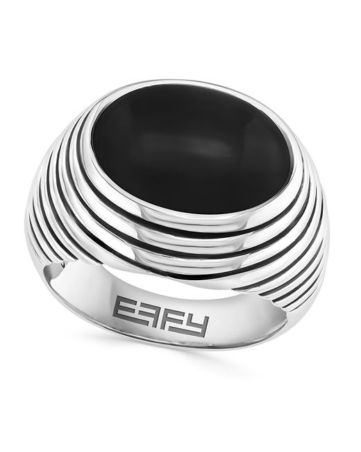 Effy Sterling Onyx Dome Ring