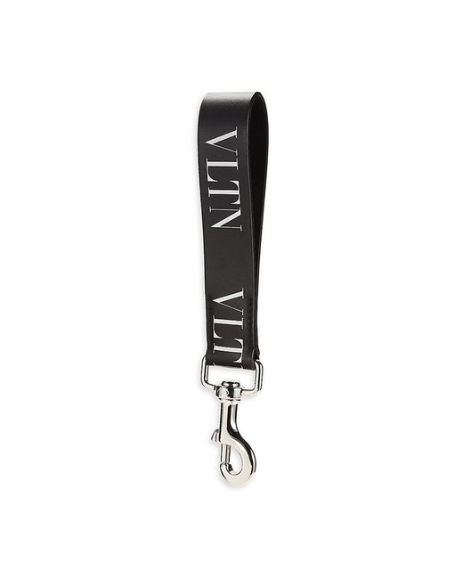 Valentino Garavani Logo Leather Keychain