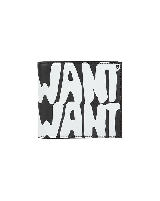 Valentino Garavani Graphic Leather Bifold Wallet