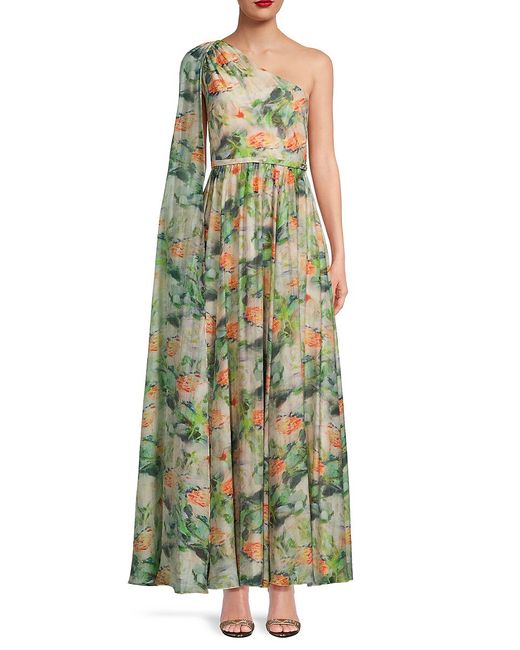 Mikael Aghal Floral Gown