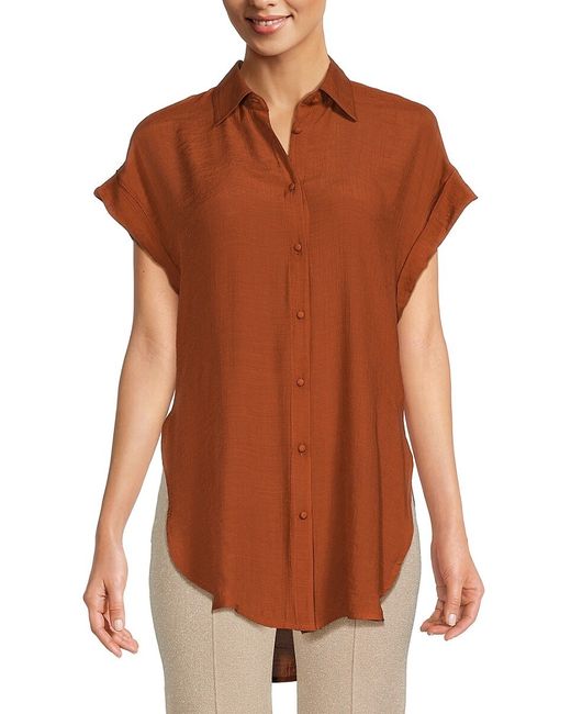 Nanette Nanette Lepore Side Slit Shirt