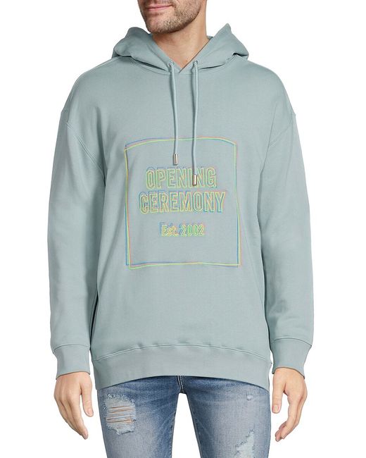 Opening Ceremony Embroidered Logo Hoodie