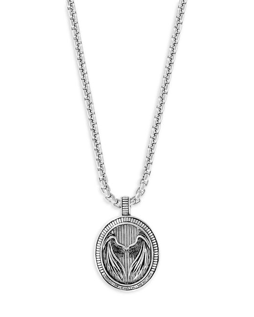 Effy Sterling Wings Pendant Necklace