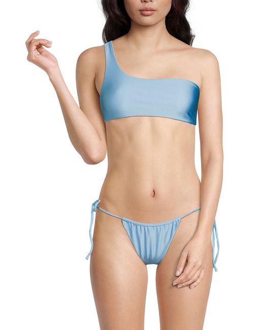JADE Swim Apex One Shoulder Bikini Top