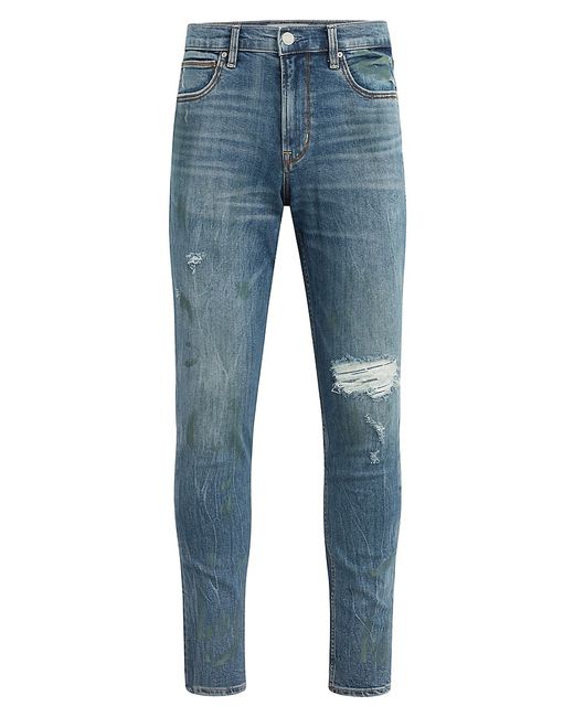 Hudson Zack Distressed Skinny Jeans