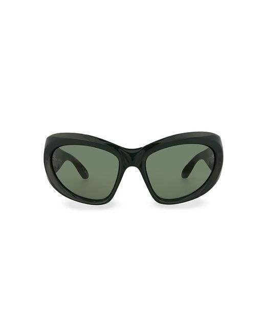 Balenciaga 64MM Shield Sunglasses