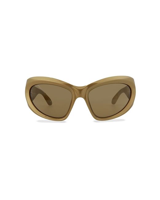 Balenciaga 64MM Shield Sunglasses