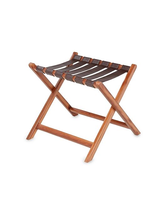 Roselli Trading Wooden Luggage Rack