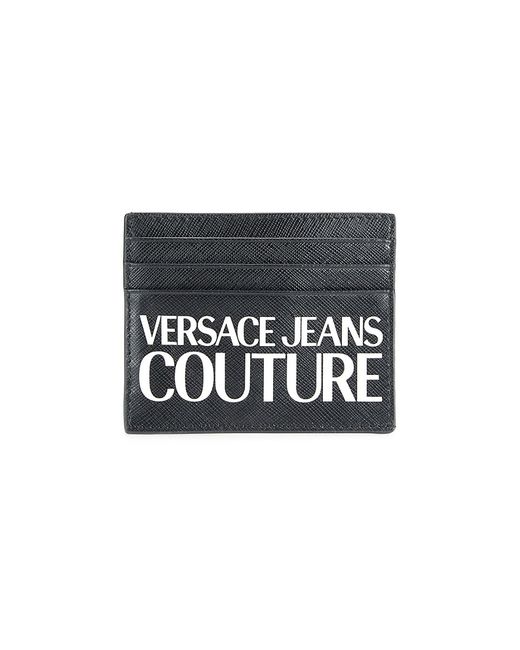 Versace Jeans Couture Range Logo Leather Card Case