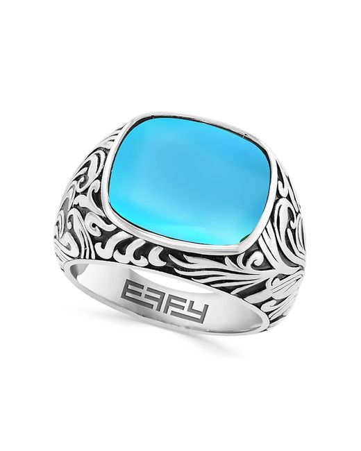 Effy Sterling Turquoise Dome Ring