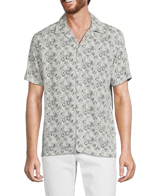Report Collection Floral Camp Shirt
