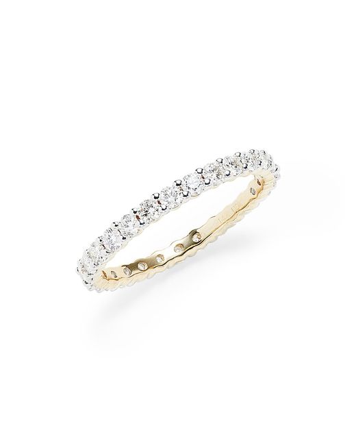 Saks Fifth Avenue 14K 1 TCW Diamond Eternity Ring