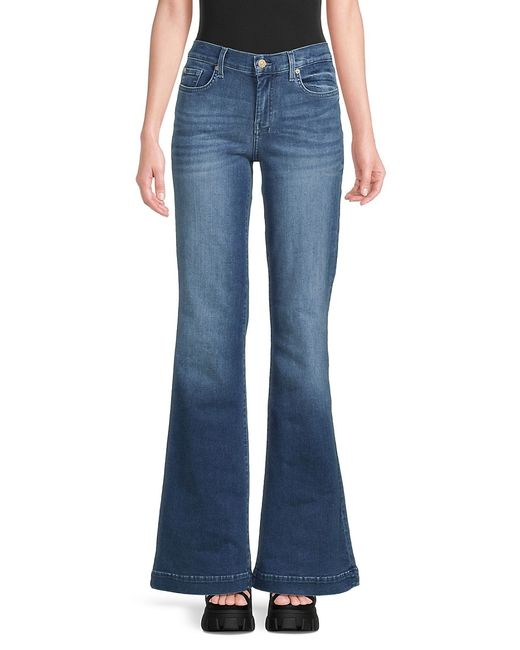 7 For All Mankind Dojo Whiskered Bootcut Jeans