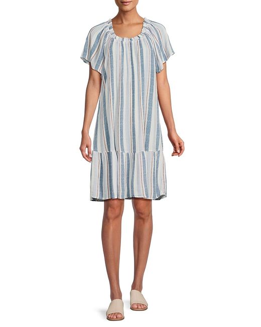 Bobeau Striped Dress
