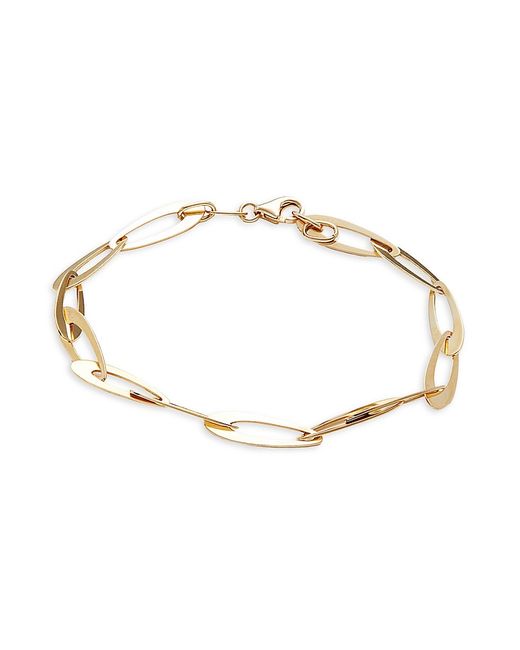 Saks Fifth Avenue Made in Italy 14K Oval Link Chain Bracelet