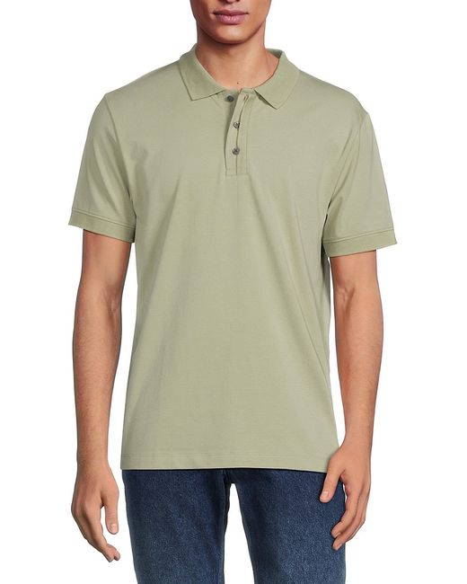 French Connection Layered Placket Polo