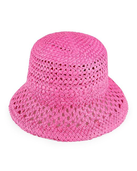Vince Camuto Paper Woven Bucket Hat