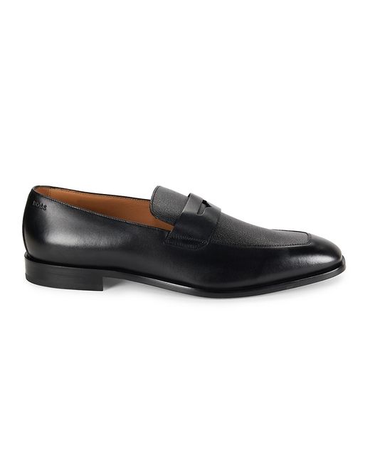 Boss Lisbon Leather Penny Loafers