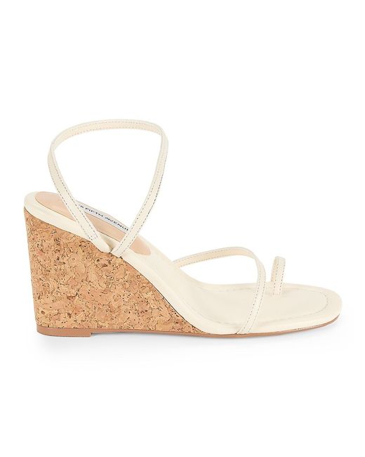 Saks Fifth Avenue Mave Leather Wedge Sandals