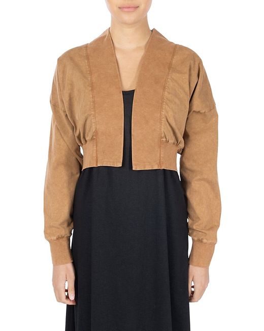Point Open Front Cropped Jacket