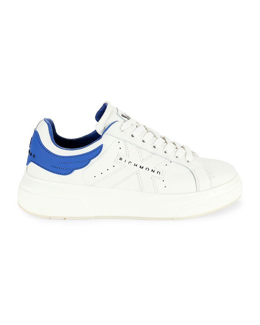 John Richmond Signature Low Top Leather Sneakers