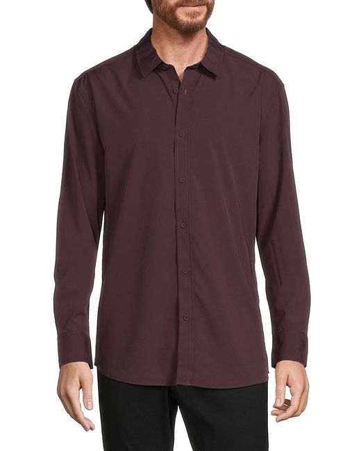 Kenneth Cole Long Sleeve Button Down Shirt
