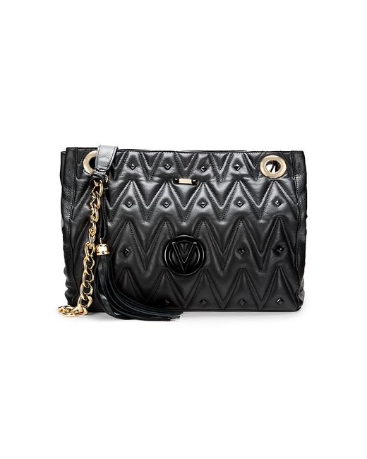 Valentino Bags by Mario Valentino Luisa Diamond Quilted Leather Shoulder Bag