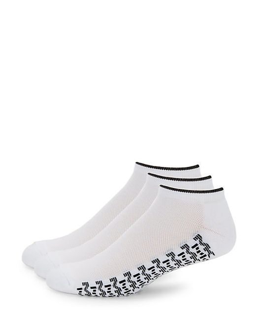 Michael Kors Three-Pack Logo Low-Cut Socks