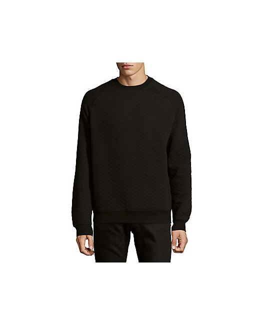 Saks Fifth Avenue Quilted Crewneck Sweater