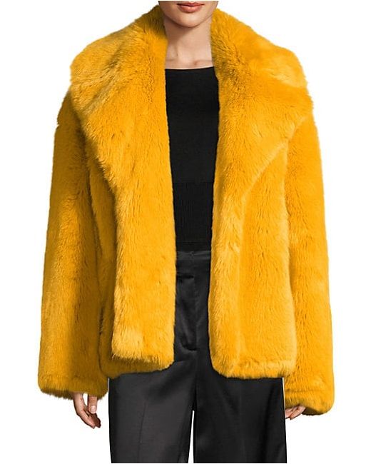 Diane von Furstenberg Faux Fur Jacket