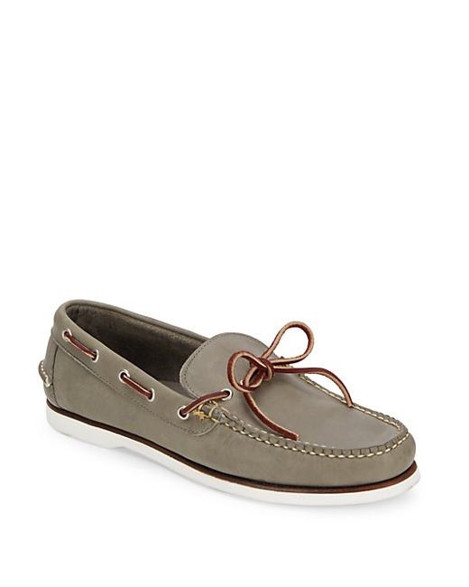 Eastland Tie-Up Leather Boat Shoes