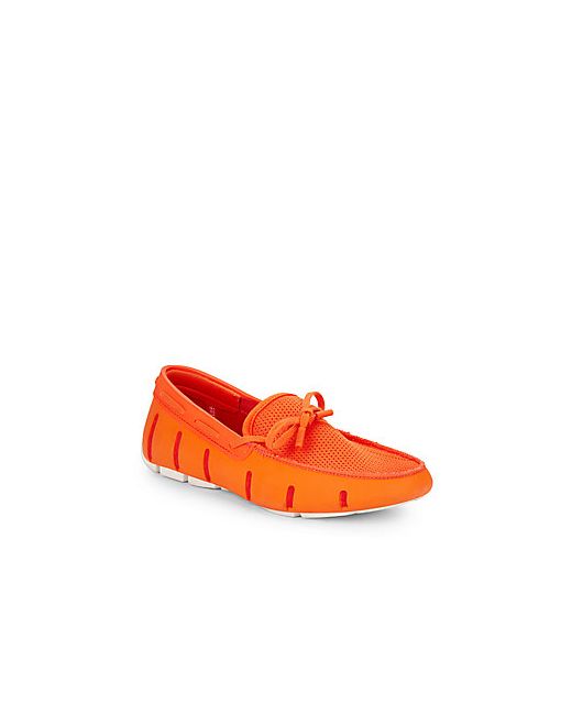 Swims Perforated Lace-Up Loafers