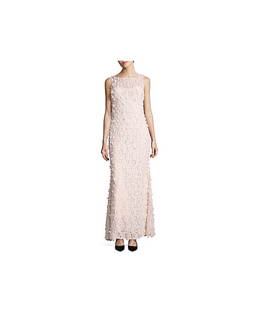 Karl Lagerfeld Embellished Lace Gown