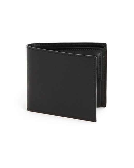 Saks Fifth Avenue Leather Bifold Wallet