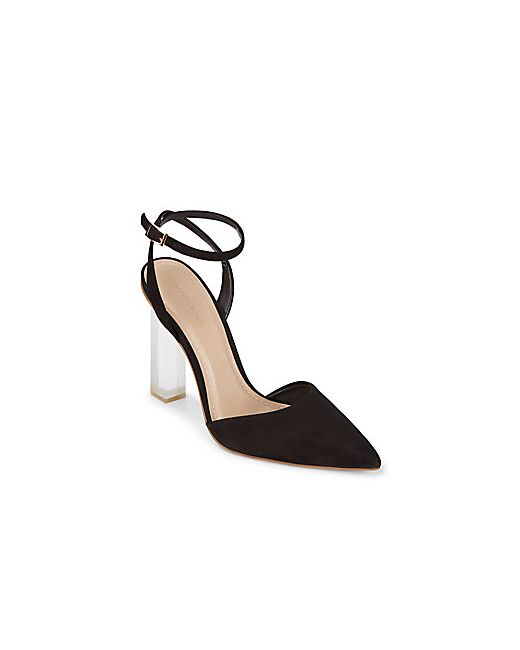 Saks Fifth Avenue Leather Ankle-Strap Pumps