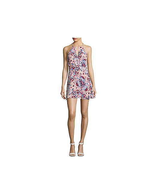 Parker Kennedy Printed Fit-and-Flare Dress