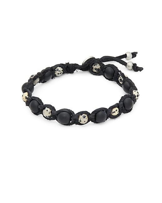 Ettika Onyx Beads Bracelet
