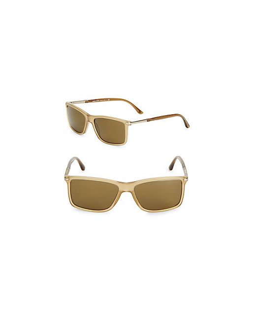Giorgio Armani 55MM Rectangular Sunglasses