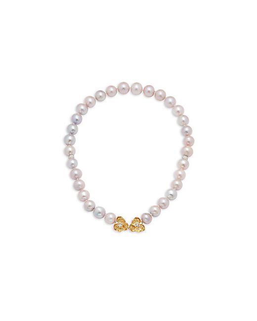 Michael Aram Pearl Diamond 18K Necklace