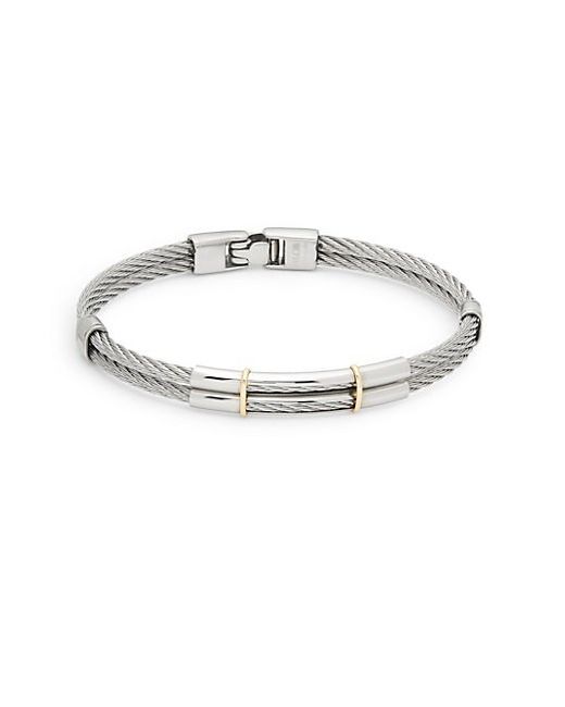 Alor Stainless Steel Two-Strand Bracelet
