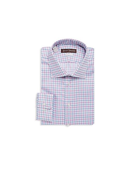 Hickey Freeman Windowpane Cotton Casual Button-Down Shirt
